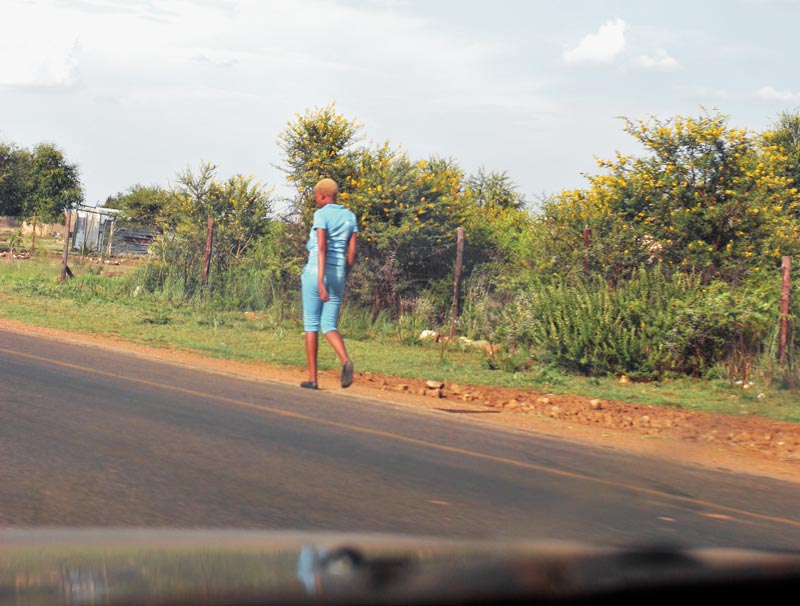 Photo: Road to Mahikeng, Setlopo (North West), December 21, 2011